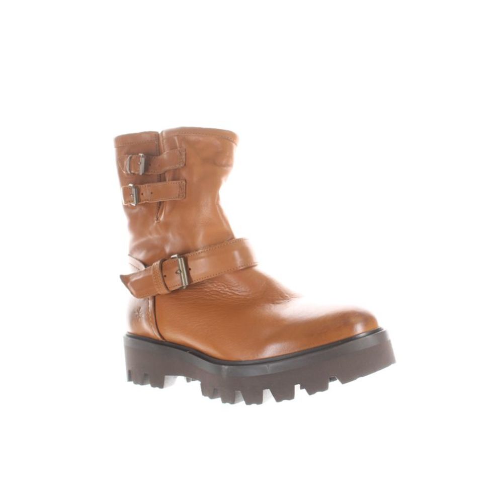 Ross & Snow Womens Shearling Tan Snow Boots Size 9 Medium (B, M) (3880811)